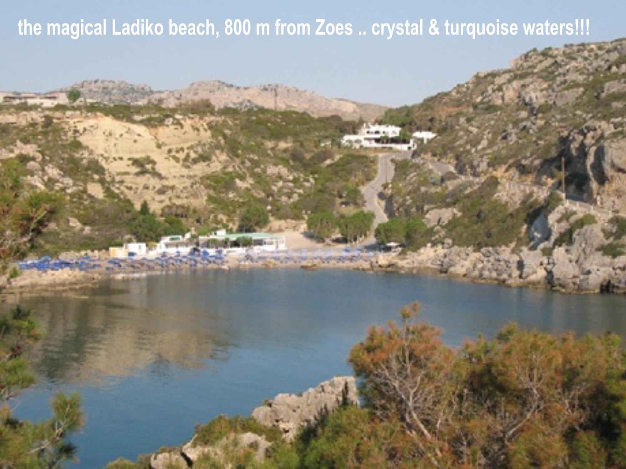 Zoes Hotel & Suites Faliraki Exterior photo